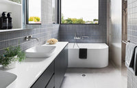 Round Designer Swivel Bath Spout