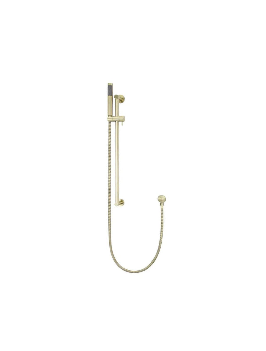 Round Slim Hand Shower On Rail By Meir