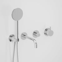 Icon Axial Wall Set Round Hand Shower & Diverter