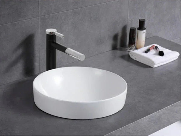 Baho Rosa Semi-Inset Ceramic Basin