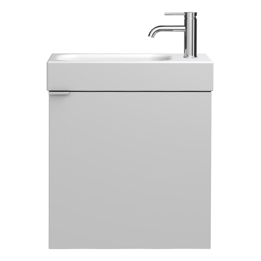 Smart 400 Wall Cabinet with Ceramic Basin 1 Tap Hole