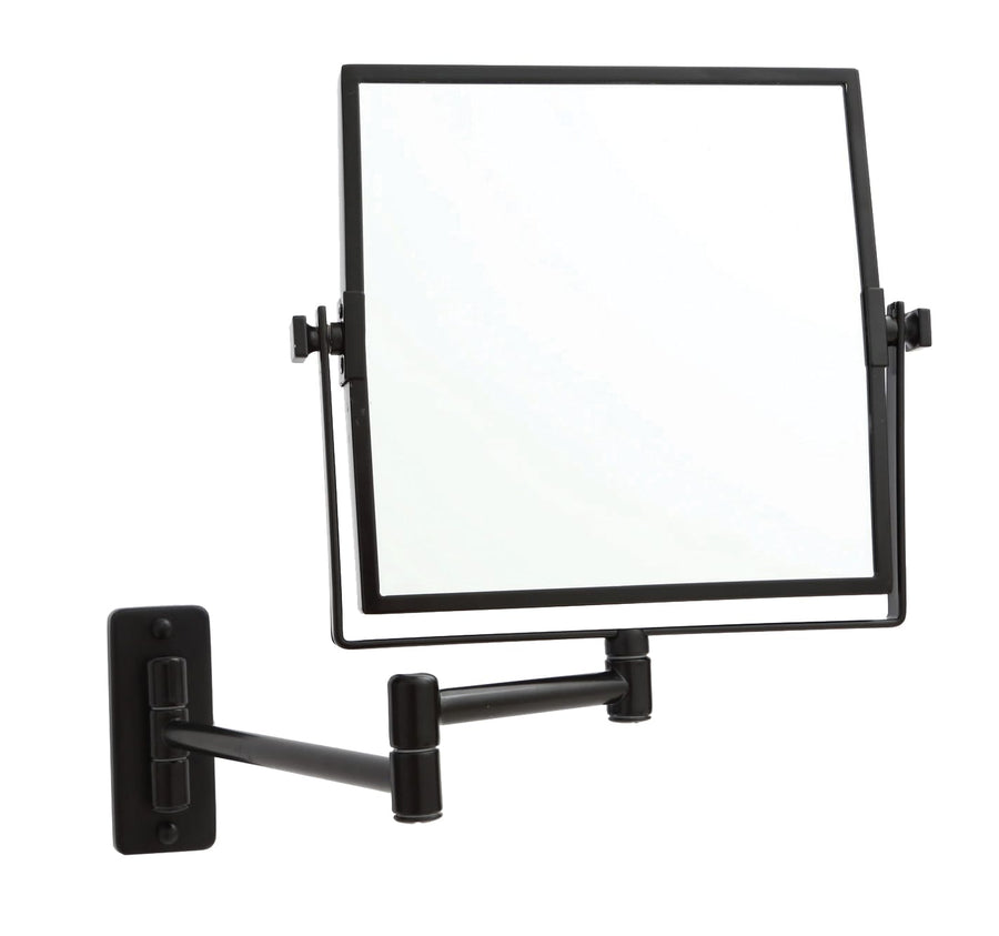 1 & 5x Magnification Square Shaving Mirror