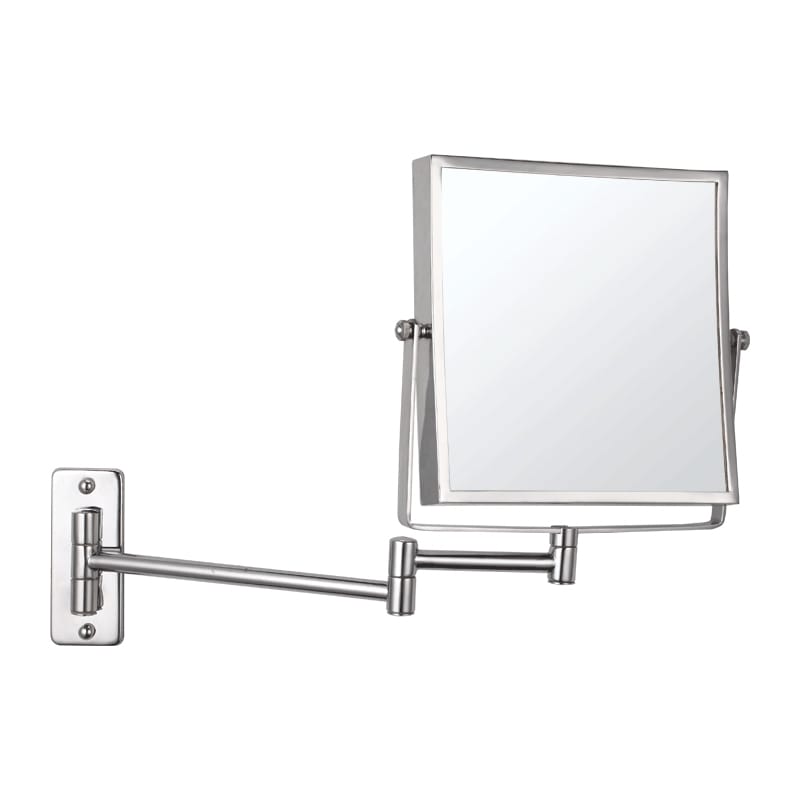 1 & 5x Magnification Square Shaving Mirror