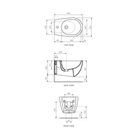 Vignoni Wall Hung Bidet