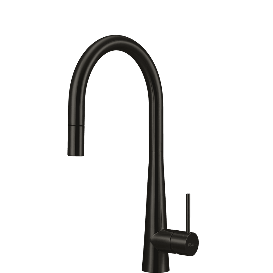 Essente Stainless Steel Goose Neck Pull Out Mixer