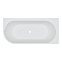 Matta Left/Right-Hand Solid Surface Corner Bath