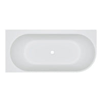 Matta Left/Right-Hand Solid Surface Corner Bath
