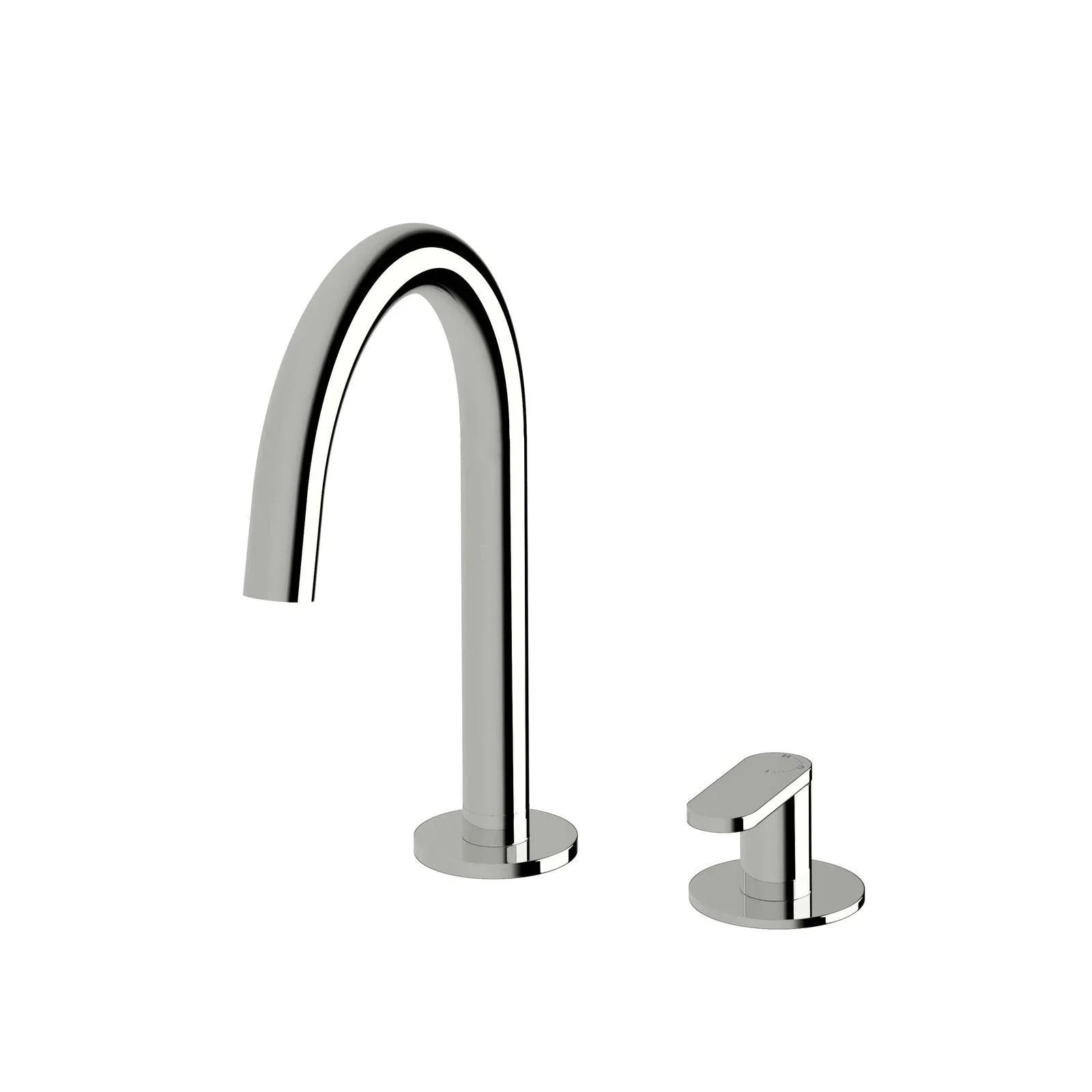 Sussex Duet Basin Sink Hob Mixer Set Low
