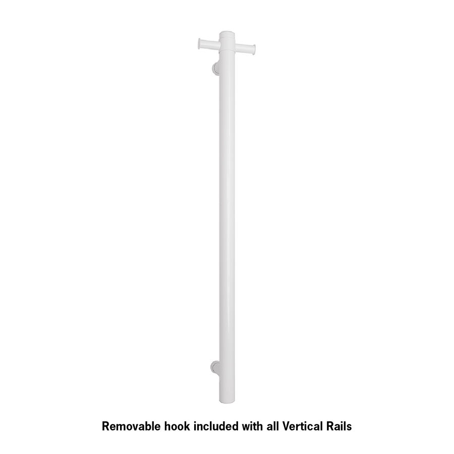 Straight/Round Vertical Bar with Optional Hook