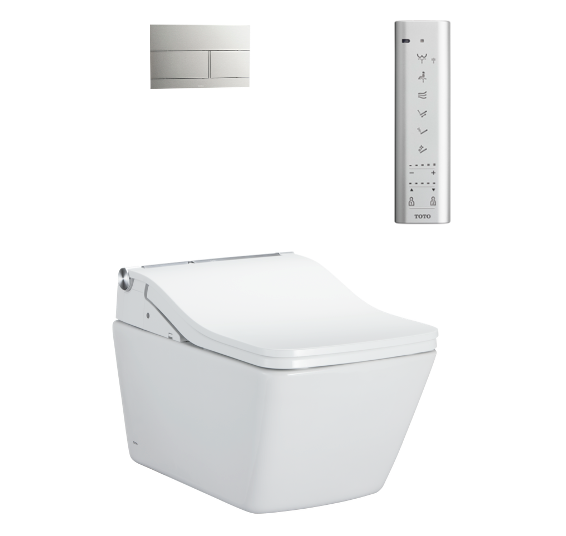 Wall Hung Toilet with Washlet SW