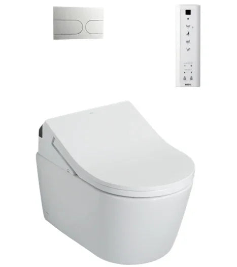 Wall Hung Toilet with Washlet RX (Manual Flush)