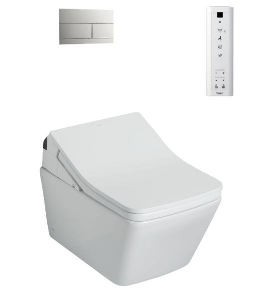 Wall Hung Toilet with WASHLET SX (Manual Flush)