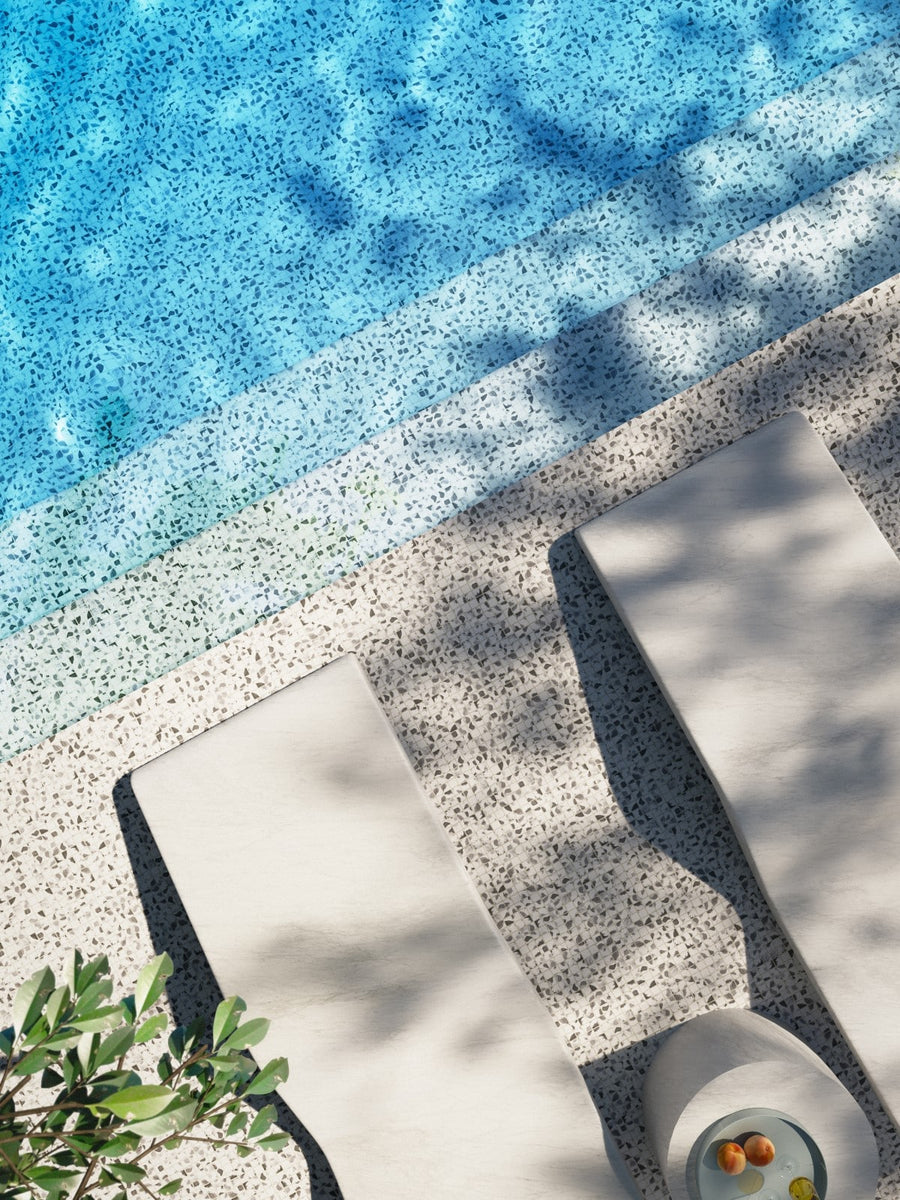 Aquarelle Shades Mosaic Pool Tile