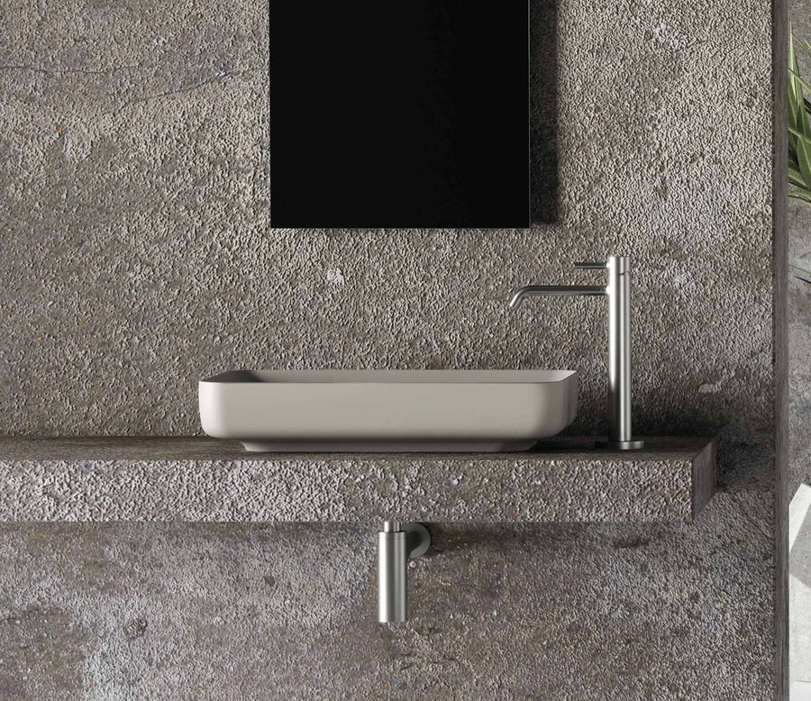 Form Rectangle Above Counter Basin