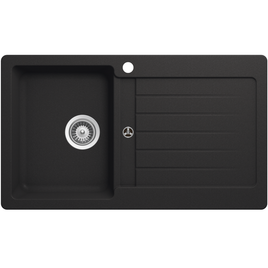 Typos Single Bowl with Drainer Bowl Sink