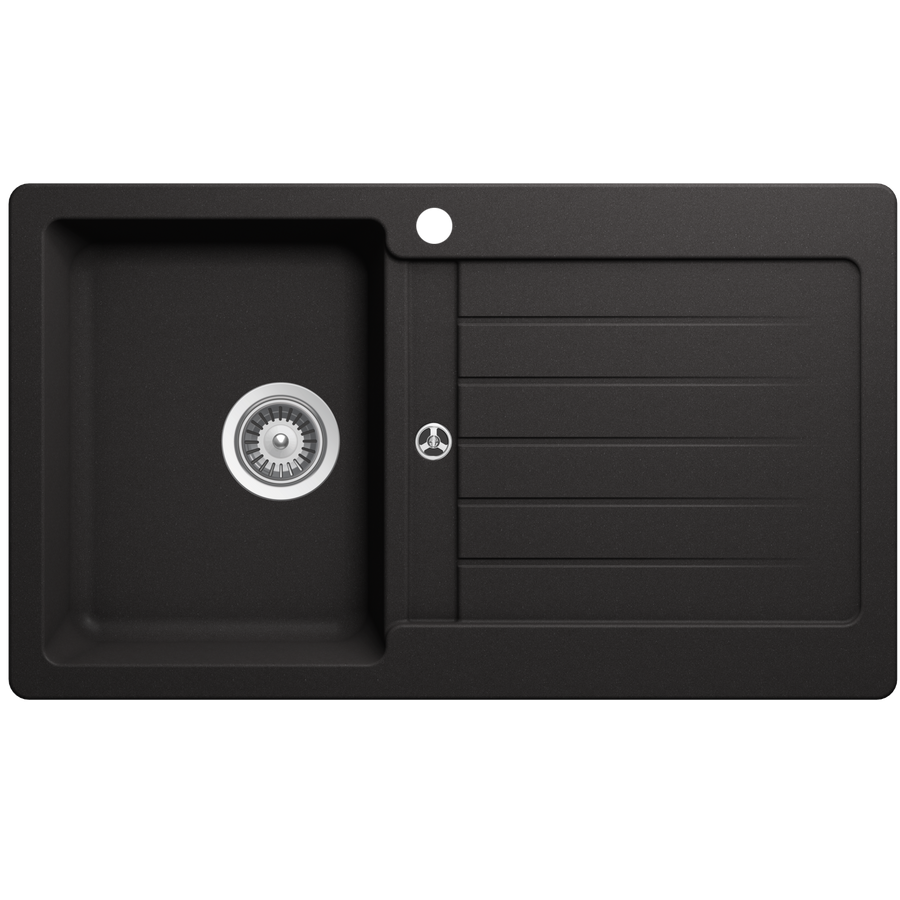 Typos Single Bowl with Drainer Bowl Sink