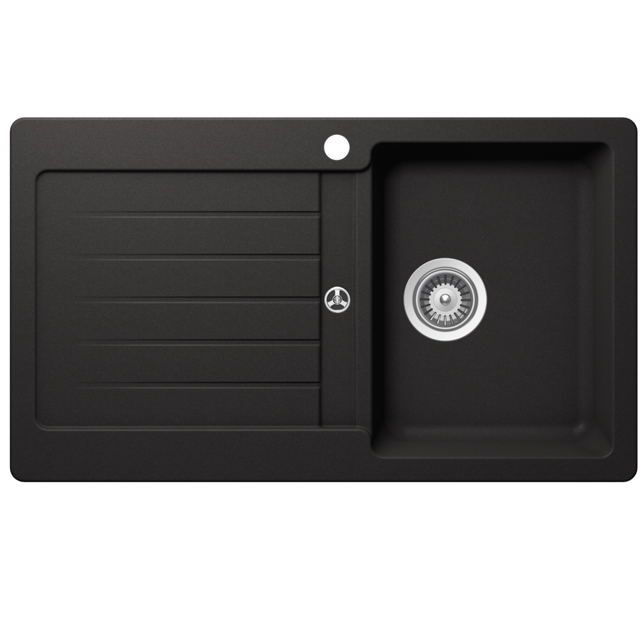 Typos Single Bowl with Drainer Bowl Sink