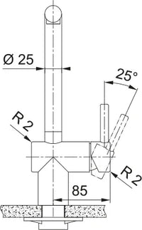 TA9701 Atlas Neo Pull-out Tap Mixer