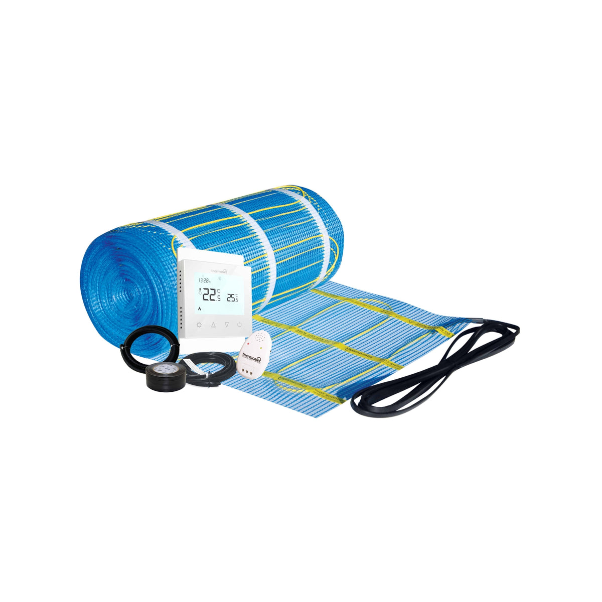 Thermonet 150W/m² Undertile Heating Kit -Thermostat