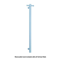 Straight/Round Vertical Bar with Optional Hook