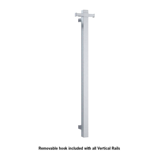 Square Vertical Bar with Optional Hook