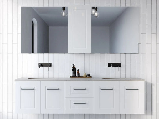 Victoria 750mm Undermount Centre bowl Vanity