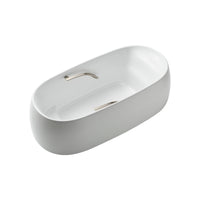 Toto Galalato Reinforced Marble Oval Freestanding Bathtub