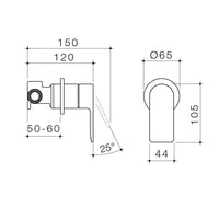 Urbane II Bath / Shower Mixer