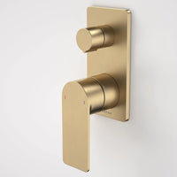 Urbane II Bath / Shower Mixer With Diverter - Rectangular Cover Plate