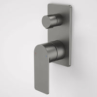 Urbane II Bath / Shower Mixer With Diverter - Rectangular Cover Plate