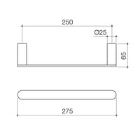 Urbane II Hand Towel Rail