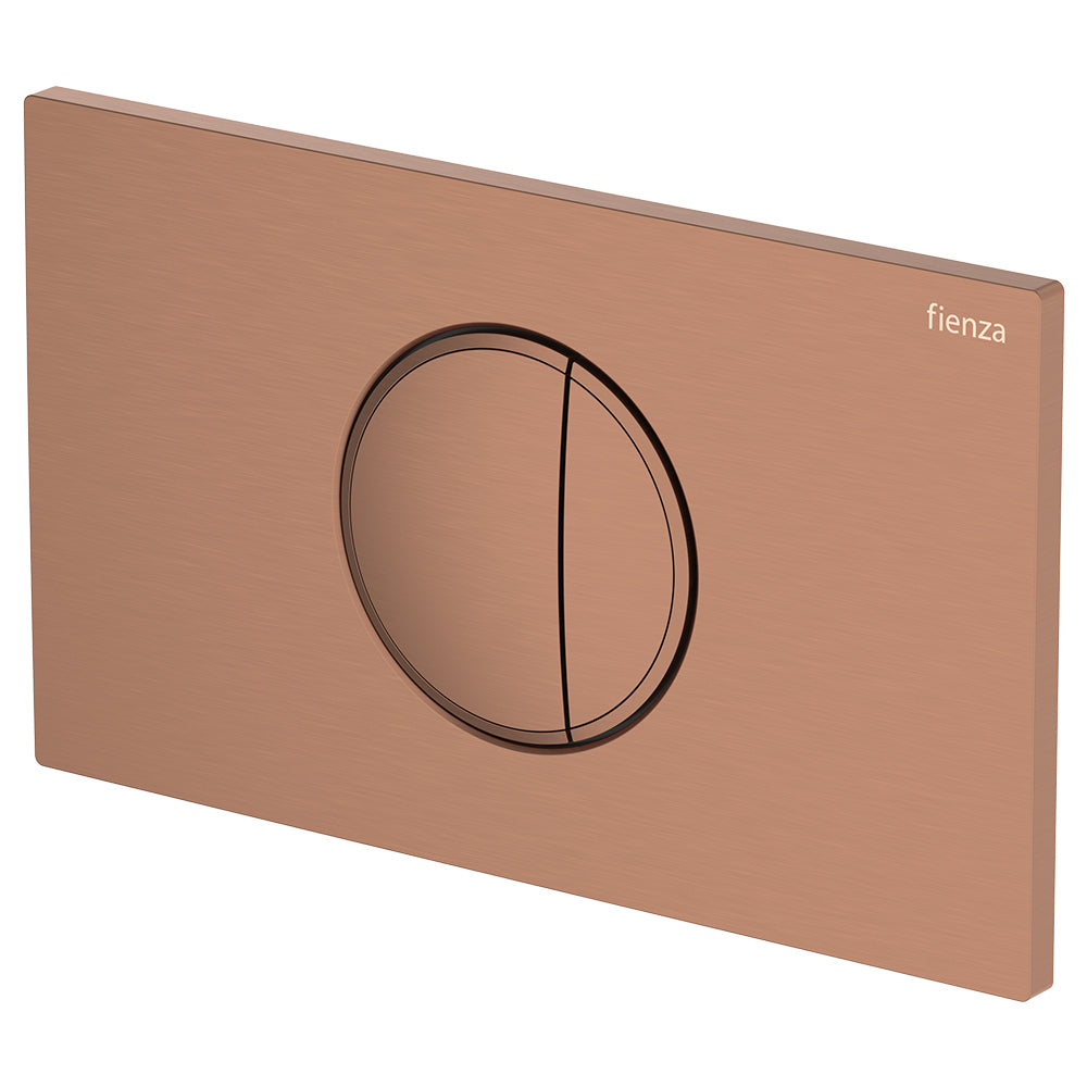 Halo Round Button Flush Plate