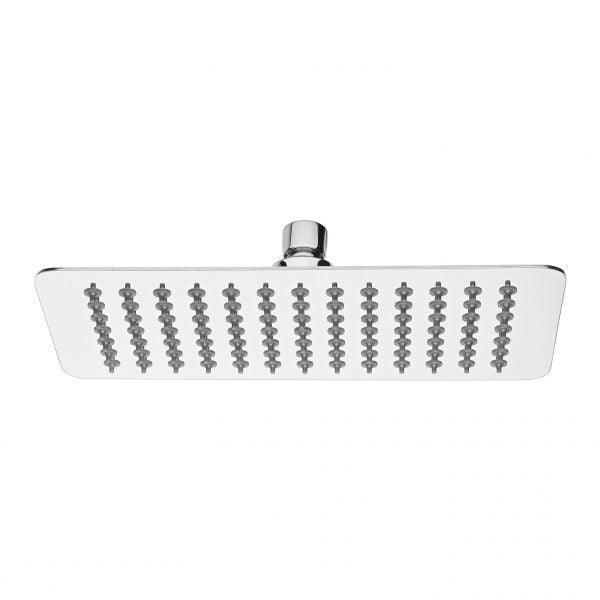 Vivid Slimline Shower Rose 250x150mm Rectangle