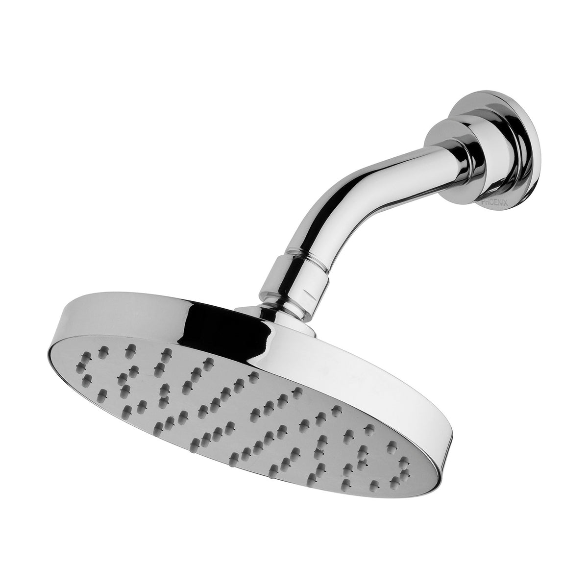 Vivid Slimline Shower Arm & Rose Round 155mm