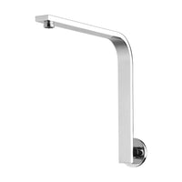 Vivid Slimline High-Rise Shower Arm Round Plate
