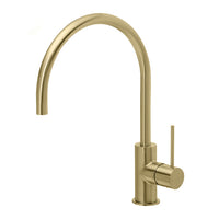 Vivid Slimline Sink Mixer Gooseneck 220mm