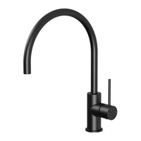 Vivid Slimline Oval Sink Mixer Gooseneck 220mm