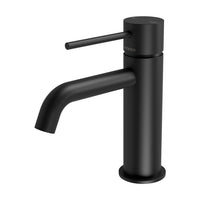 Vivid Slimline Basin Mixer Curved Outlet