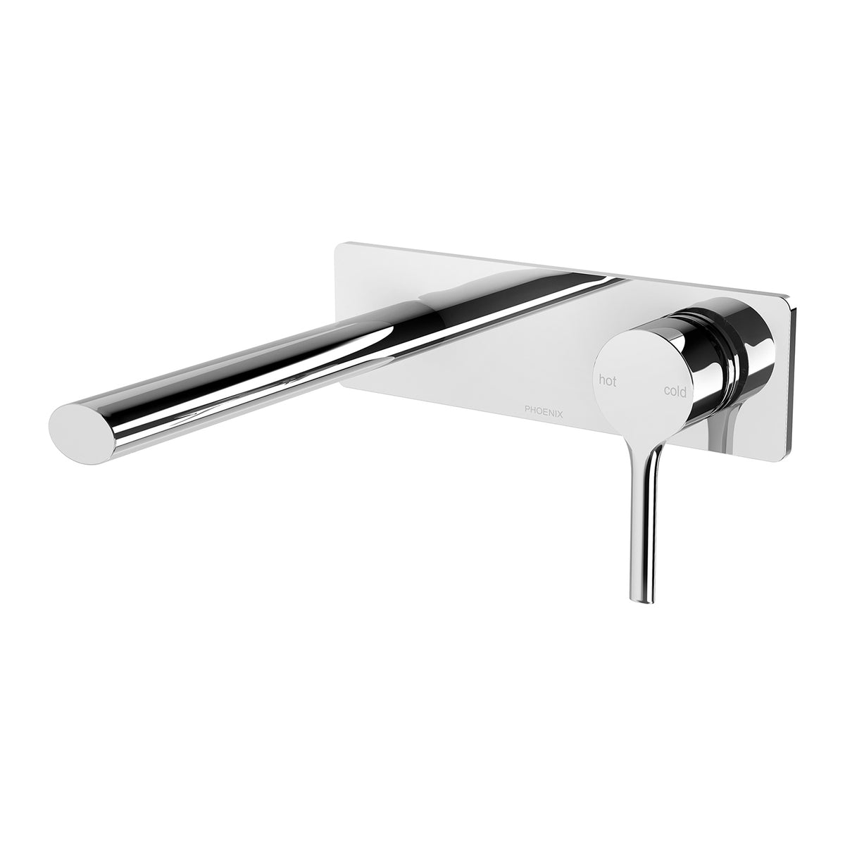 Vivid Slimline Oval SwitchMix Wall Basin / Bath Mixer Set 175mm