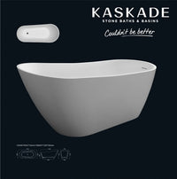 Hannah VX37-1680 Freestanding Stone Bath