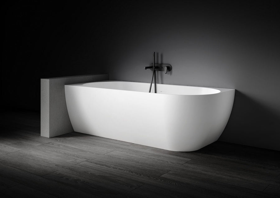 Bianca VX89-1500 Corner Back to Wall Stone Bath Left Hand