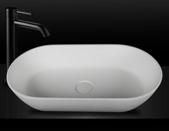 Lucia Oval Stone Above Counter Basin