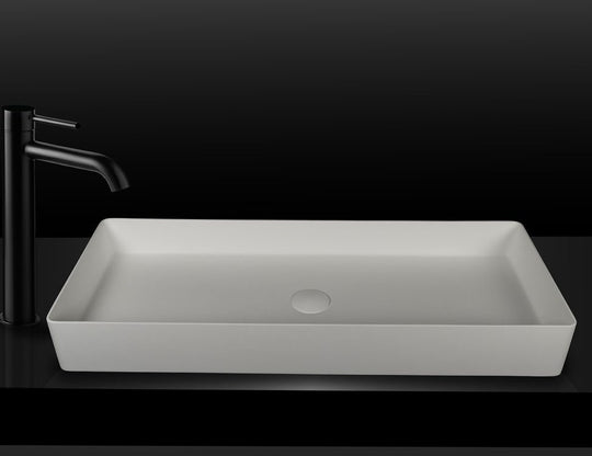 Oslo Rectangular Stone Above Counter Basin