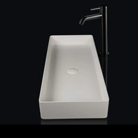 Oslo Rectangular Stone Above Counter Basin