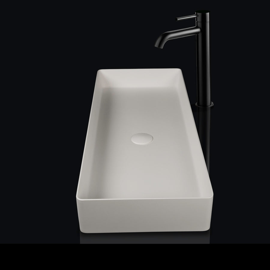Oslo Rectangular Stone Above Counter Basin