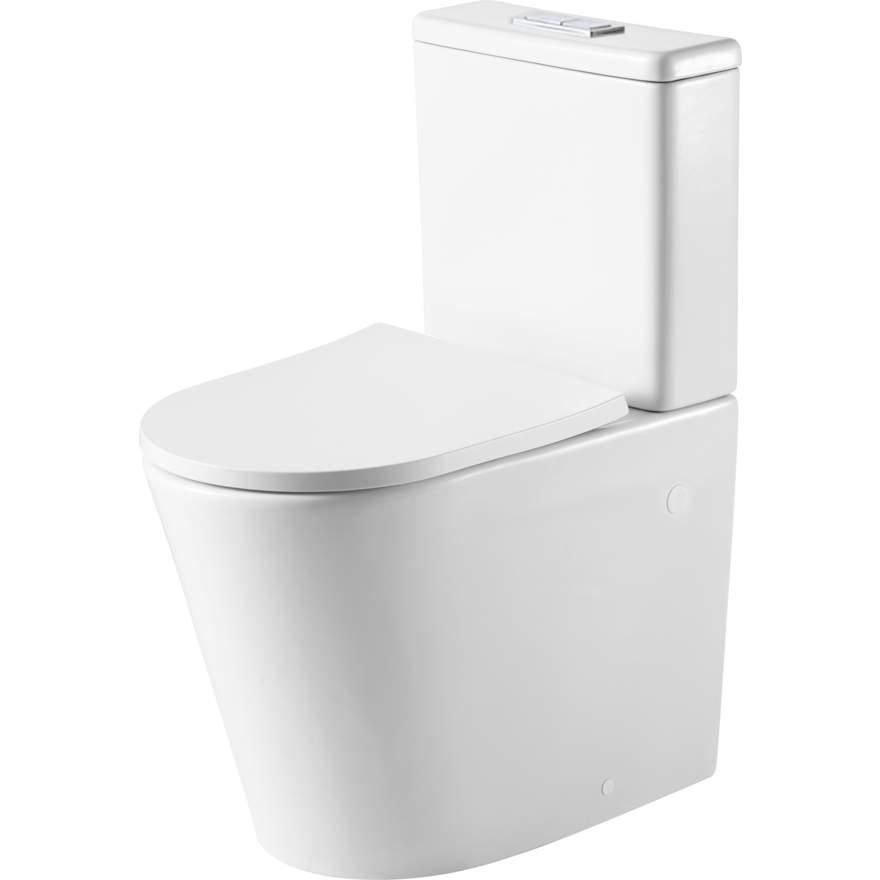 Vienna Short Projection Comfort Height Back To Wall Toilet Suite