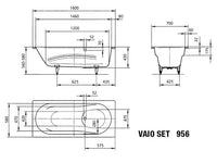 Vaio Set Built in Bathtub