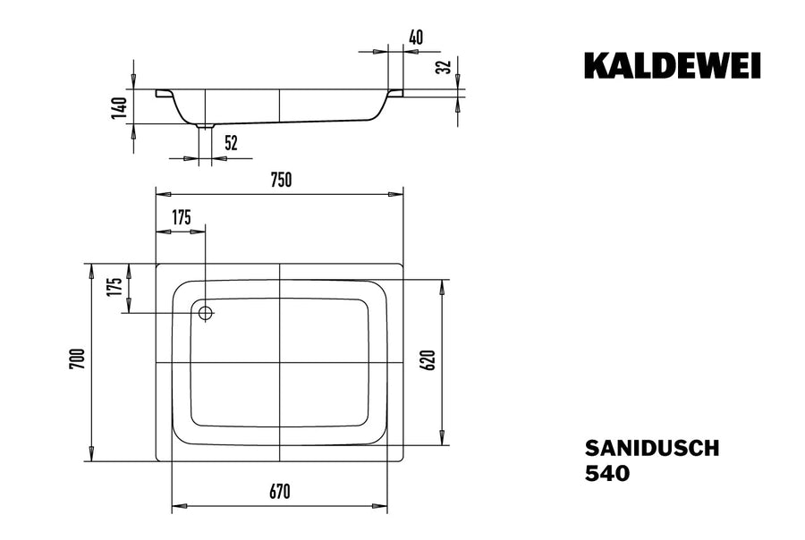 Sanidusch Shower Floor