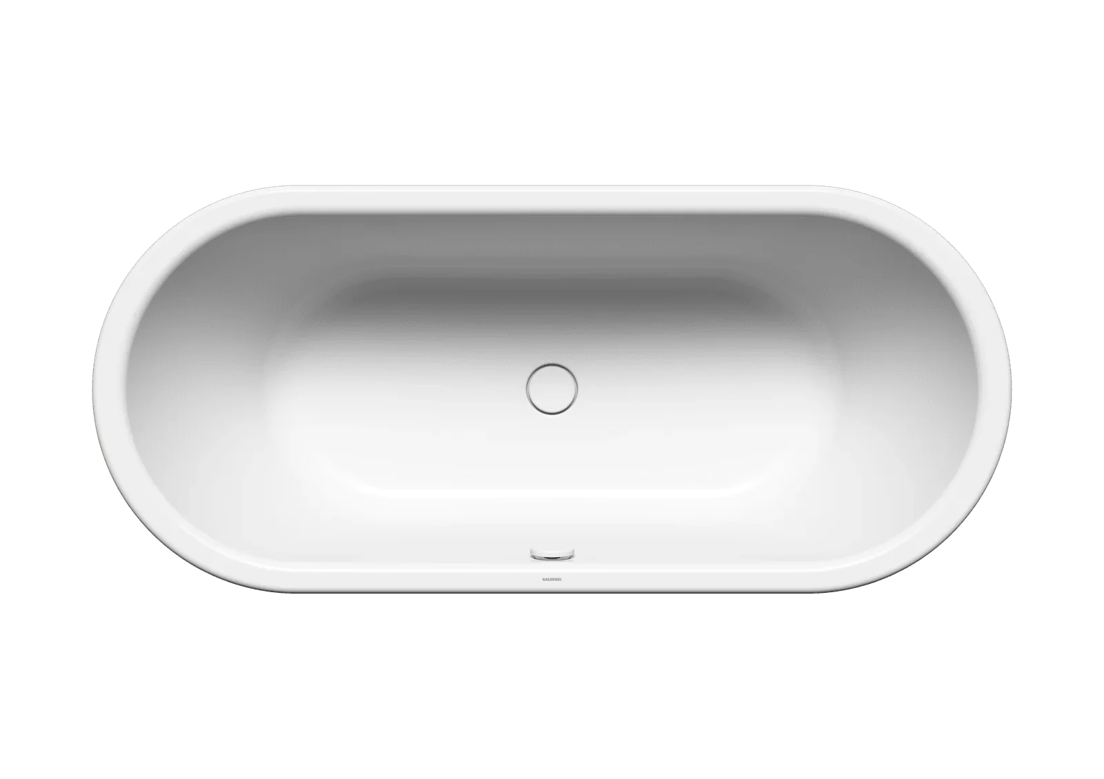 Centro Duo Oval Built in Bathtub