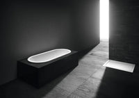 Centro Duo Oval Built in Bathtub